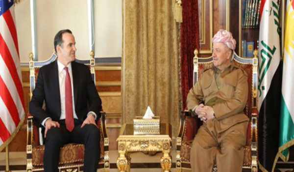 Serok Barzani pêşwazî li Nûnerê Trump kir