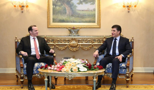 Serokwezîr û McGurk pirsa Îraqê û hilbijartina Kurdistanê dinirxînin