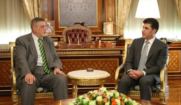 Nêçîrvan Barzanî xebatên Jan Kubiš bilind dinirxîne