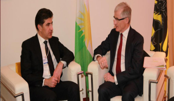 Serokwezîrê Kurdistanê û Serokwezîrê Herêma Flanersa