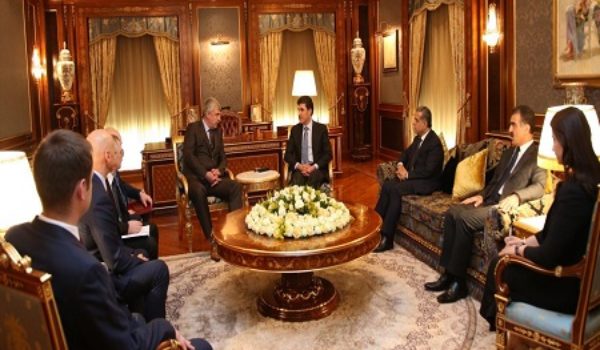 Peyama sersaxiyê ya hikûmeta Rûsyayê gihand Nêçîrvan Barzanî