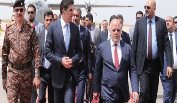 Nêçîrvan Barzani pêşwaziya Ebadi dike