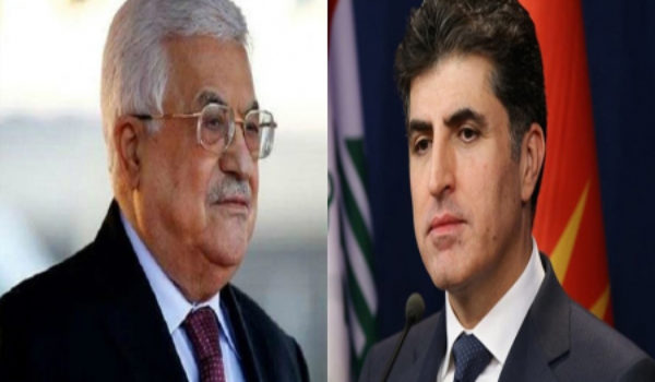 Serokê Filistin serxweşîya Nêçîrvan Barzani kir