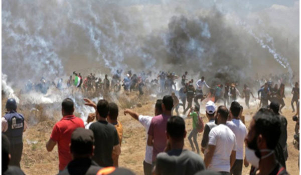 Protestoya Flistiniyan de kuştî û birîndar gelekin