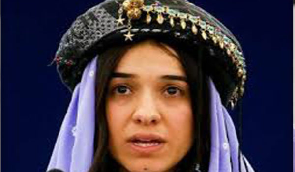 Nêçîrvan Barzanî pîrozbahiya Nadiya Murad dike