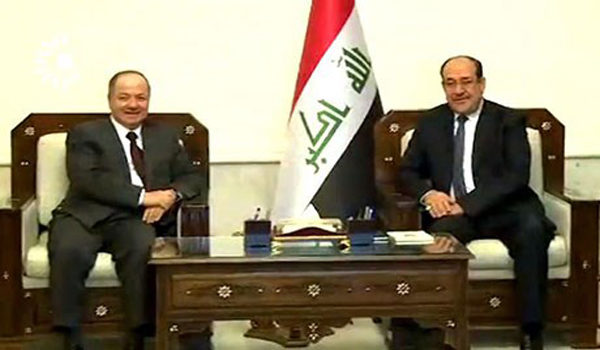 Malikî: Barzanî li ser serxwebûna Kurdistanê rijd e