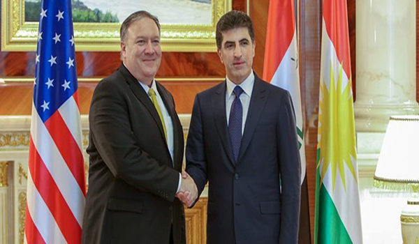 Serokwezîr Barzani pêşwaziya wezîrê derve yê Amerikayê kir